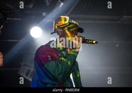 Ghetts live al bar del gorilla Manchester Foto Stock