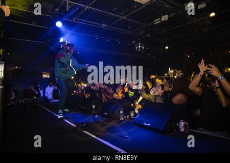 Ghetts live al bar del gorilla Manchester Foto Stock