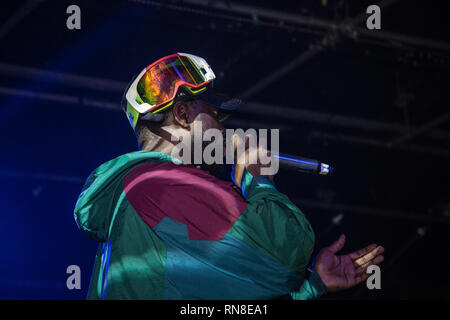 Ghetts live al bar del gorilla Manchester Foto Stock