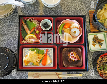 Bento box per il pranzo Foto Stock