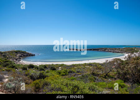 Dynamite Baia Verde in testa in corrispondenza della costa occidentale dell'Australia Occidentale Foto Stock