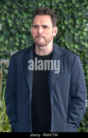 Roma, Italia. 18 feb 2019. Matt Dillon frequentando il photocall di " la casa che Jack costruita' al Bernini Bristol Hotel Roma Credito: Silvia Gerbino/Alamy Live News Foto Stock