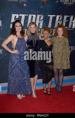 Star Trek: Scoperta' Stagione 2 Premiere al Conrad New York offre: Maria Chieffo, Rebecca Romijn, Sonequa Martin-Green, Maria Wiseman dove: New York New York, Stati Uniti quando: 18 Gen 2019 Credit: Ivan Nikolov/WENN.com Foto Stock