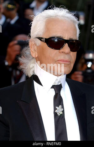 Milano, Italia. 19 Feb, 2019. cannes maggio 16-27, 2007 sessantesimo film festival © fotostore Credit: Indipendente Agenzia fotografica/Alamy Live News Foto Stock