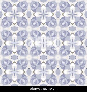 Delicato blu e bianco seamless pattern. Ornamento classico in stile orientale. Illustrazione Vettoriale. Illustrazione Vettoriale