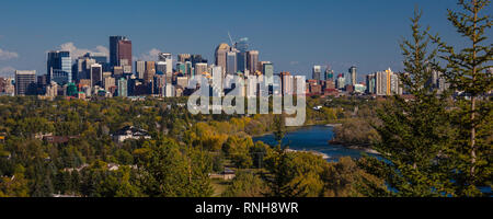 Calgary, città di Calgary, Alberta, Canada Foto Stock