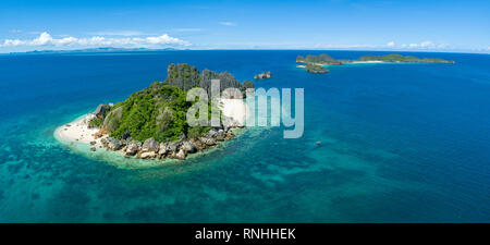 Le isole di Nosy Hara Parco nazionale del Madagascar Foto Stock