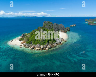 Le isole di Nosy Hara Parco nazionale del Madagascar Foto Stock