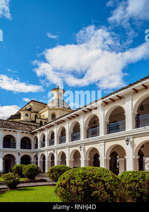 Hotel Dann Monasterio, ex San Francesco Monastero, Popayan, Cauca Department, Colombia Foto Stock