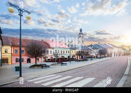 Kutna Hora città vecchia, Repubblica Ceca Foto Stock