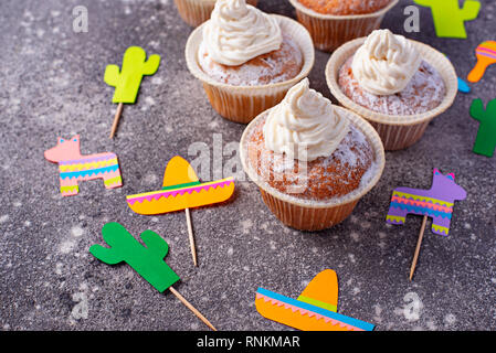 Tortine per celebrare la festa messicana fiesta Foto Stock