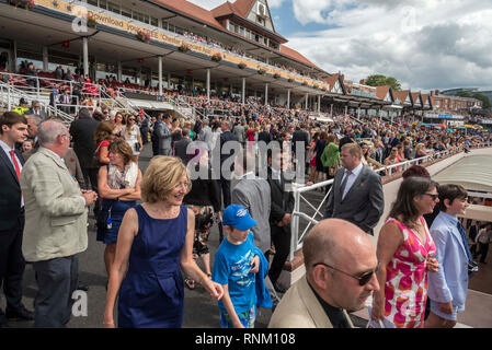 Principali gara vincitore pix. MBNA Family Fun Day Foto Stock