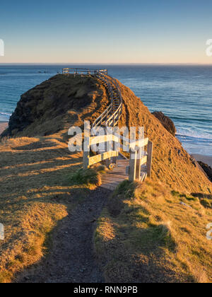 Viewpoint boardwalk a Sango Bay, Durness, Sutherland, Scozia Foto Stock