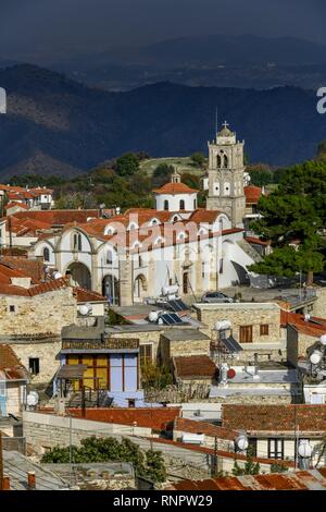 Chiesa di Santa Croce, Timiou Stavrou, Pano Lefkara, Repubblica di Cipro, Cipro Foto Stock