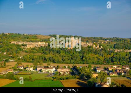 Castell'Arquato, provincia di Piacenza, Emilia Romagna, Italia Foto Stock