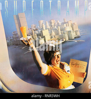 Supertramp - Breakfast in America - Vintage Cover album Foto Stock