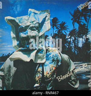 10cc Bloody turisti - Vintage Cover album Foto Stock