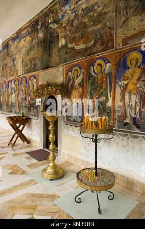 Saint Jovan Bigorski Monastero, Mavrovo National Park, Macedonia Foto Stock