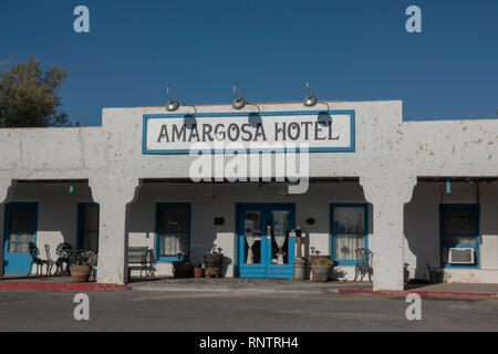 Amargosa Opera Hotel, Death Valley Junction, California, Stati Uniti. Foto Stock