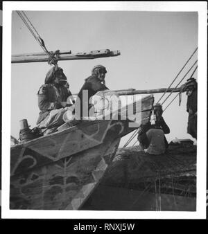 CH-NB - Irak, Bagdhad (Bagdad) oder Kut-el-Amara (Kut-Al-Imara)- Tigri - Annemarie Schwarzenbach - SLA-Schwarzenbach-UN-5-03-251. Foto Stock