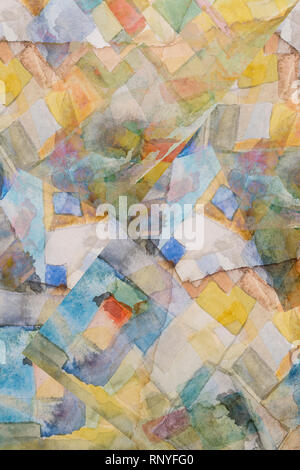Acquerelli - art design Foto Stock