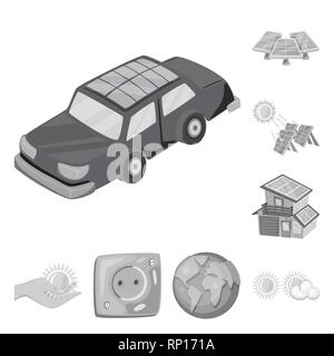 Auto,generatore termico,,costruzione,luce del sole,socket,globe,cloud,electric,l'elettricità,station,batteria,mano,Mondo,sunshine,macchina,vetro,produzione,energie,attrezzature,l'ecologia,luce,moderno,l'acqua,meteo,l'ambiente,eco,scollegare e organici,natura,solare pannello,,l'energia,verde,alimentazione,sun,l'innovazione,technology,impostare,vettore,icona,immagine,isolato,raccolta,design,l'elemento,graphic,segno,mono,grigio vettori vettore , Illustrazione Vettoriale