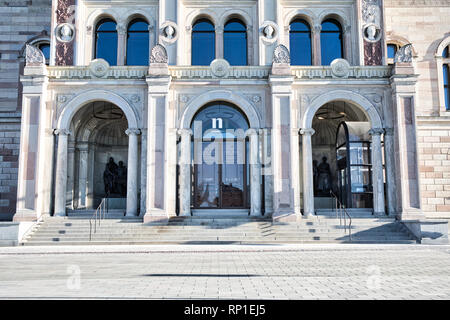 Il Museo Nazionale della Galleria nazionale di Svezia, Blasieholmen, Stoccolma, Svezia e Scandinavia Foto Stock