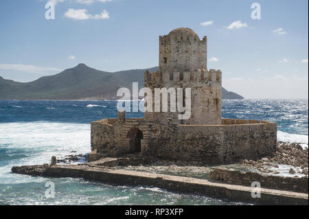 Il castello di Methoni, Grecia Foto Stock