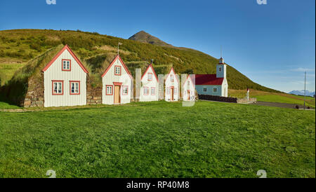 Museo Laufas, settentrionale, Islanda Foto Stock