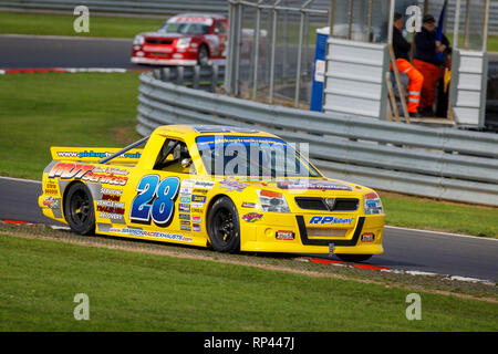 George Turiccki in Vauxhall pickup truck 2000 durante il 2018 Snetterton evento di campionato, Norfolk, Regno Unito. Foto Stock