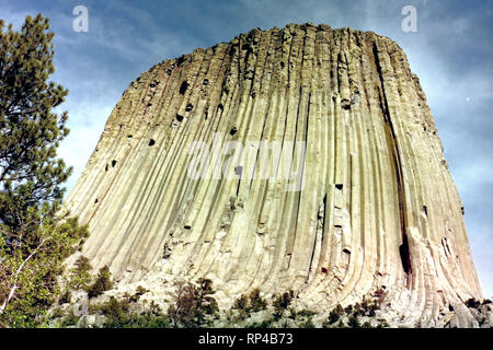 Devils Tower, Wyoming,USA Foto Stock