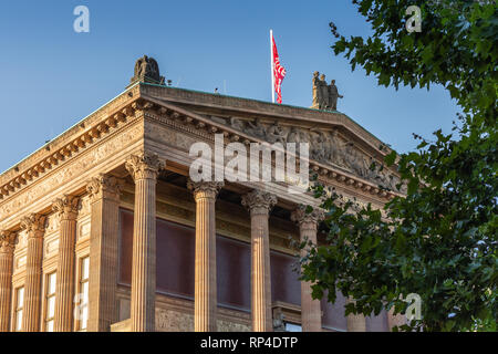 Berlino, Germania - 18 Settembre 2018: La Alte Nationalgalerie ,vecchia galleria nazionale sull isola dei musei Foto Stock