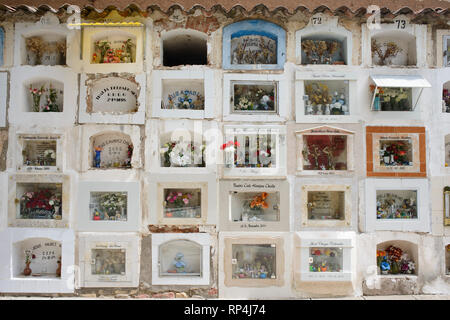 Cimitero di La Paz in Bolivia Foto Stock