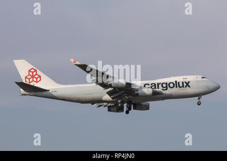 Aeroporto di Francoforte 07/02/2018 Foto Stock