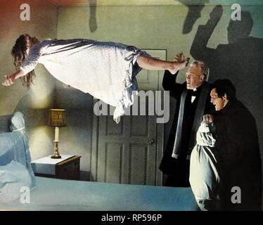 BLAIR,SYDOW,Miller, The Exorcist, 1973 Foto Stock