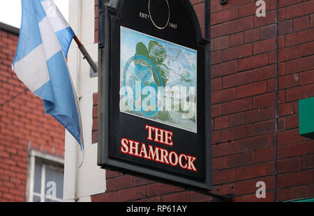 Shamrock pub al Ancoats in Manchester Foto Stock