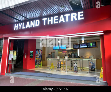 Movie Theater in Tuen Mun, Hong Kong Foto Stock