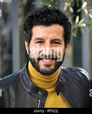 Roma, Italia. Il 21 febbraio, 2019. Roma, Photocall del film della stagione di caccia nella foto: Francesco Scianna Credit: Indipendente Agenzia fotografica/Alamy Live News Foto Stock