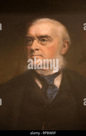 Robert Lenox Kennedy (1822-87). Ritratto di Daniel Huntington (1816-1906). Olio su tela, 1890. Foto Stock