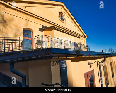 Teater Galeasen un autonomo gruppo di teatro, Skeppsholmen, Stoccolma, Svezia e Scandinavia Foto Stock