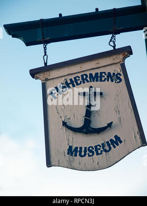 Il Museo Fishermens in Hastings Foto Stock