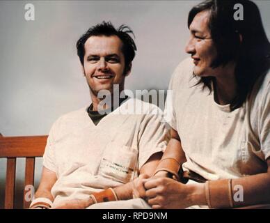 NICHOLSON,SAMPSON, uno è volato oltre il cuculo'S NEST, 1975 Foto Stock