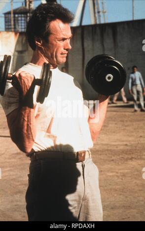 CLINT EASTWOOD, la fuga da Alcatraz, 1979 Foto Stock