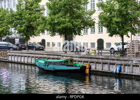 Christianshavn quartiere di Copenhagen, Danimarca Foto Stock