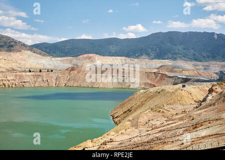 Berkeley miniera a cielo aperto in Butte, Montana Foto Stock