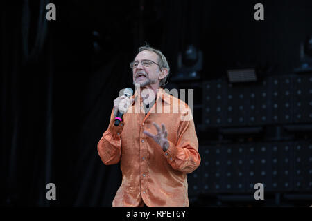 Peter Tork del Monkees esegue a Ottawa Bluesfest, 2016. Foto Stock