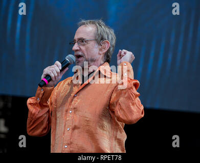 Peter Tork del Monkees esegue a Ottawa Bluesfest, 2016. Foto Stock