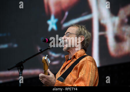 Peter Tork del Monkees esegue a Ottawa Bluesfest, 2016. Foto Stock