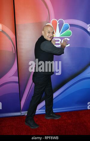 Anupam Kher presso gli arrivi per NBC Mid-Season premere giuncata, NBC Universal Studios Universal City, CA, 20 febbraio 2019. Foto di: Priscilla concedere/Everett Collection Foto Stock