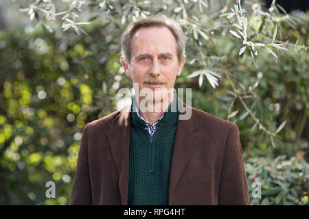 Roma, Italia. Il 21 febbraio, 2019. Bruno Torrisi Photocall a Roma della narrativa italiana de 'La stagione della caccia' Credit: Matteo Nardone/Pacific Press/Alamy Live News Foto Stock